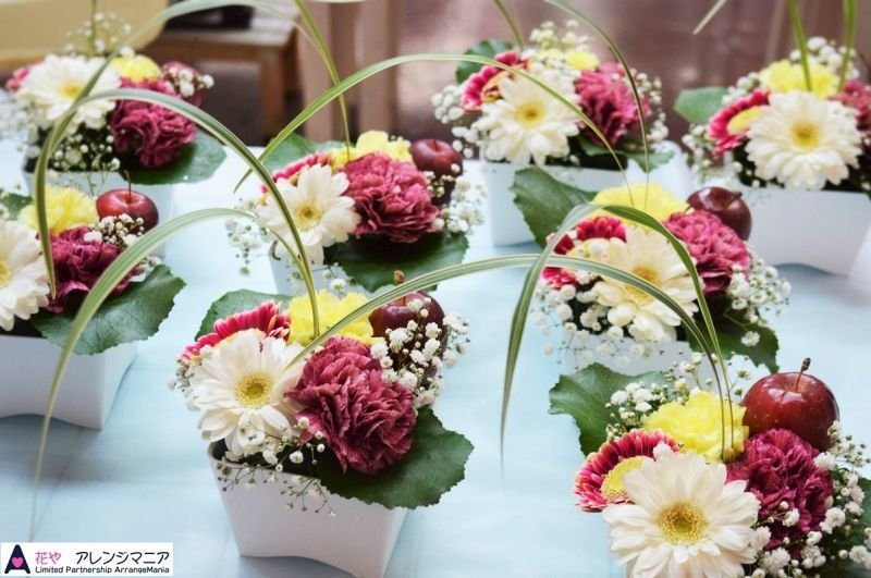 画像1: 定期納品のお花　サンプル　要見積もり (1)